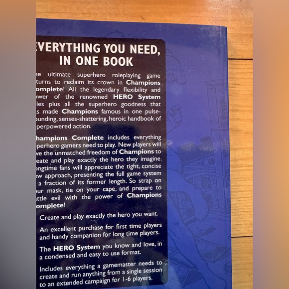 Champions Complete Paperback Hiemforth Superhero RPG Hero System 6th Edition - Picture 8 of 12